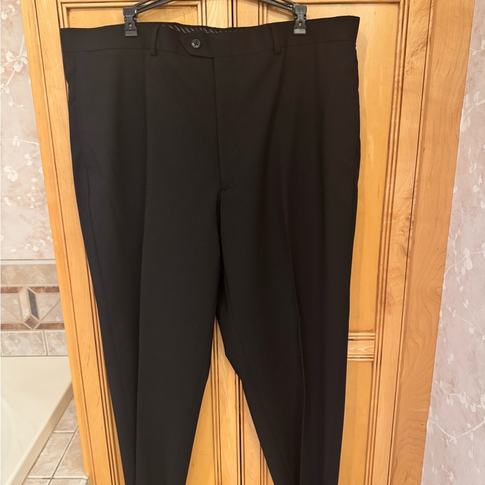Pronto Uomo Classic Black Dress Pants